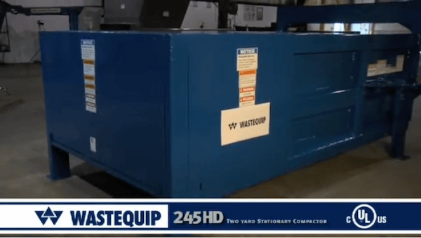 Compactors 5 Wastequip 245HD Compator