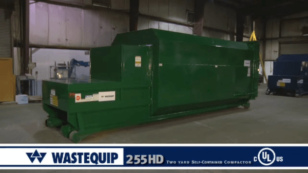 Compactors 3 Wastequip 255HD Compactor