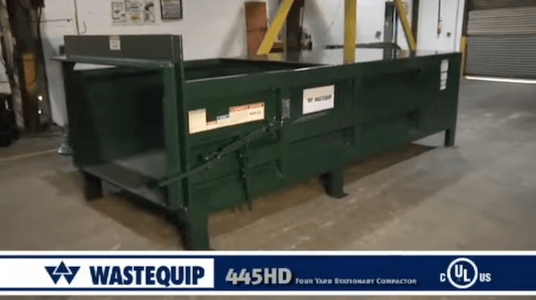 Compactors 1 Wastequip 445HD Compactor